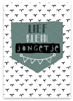 Pepermints Wenskaart Lief Klein Jongetje