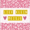 Pepermints Wenskaart Lief Klein Meisje (panter)