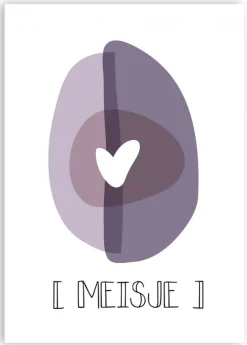 Pepermints Wenskaart Meisje