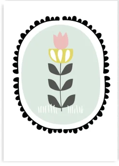 Pepermints Wenskaart Tulp