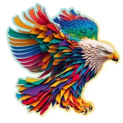 Wooden City Puzzel Hout Bright Eagle 250pcs