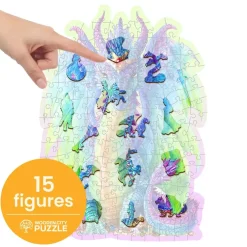 Wooden City Puzzel Hout Magnificent Dragon 150pcs