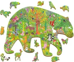 Woody Houten Puzzel Speelset Bos