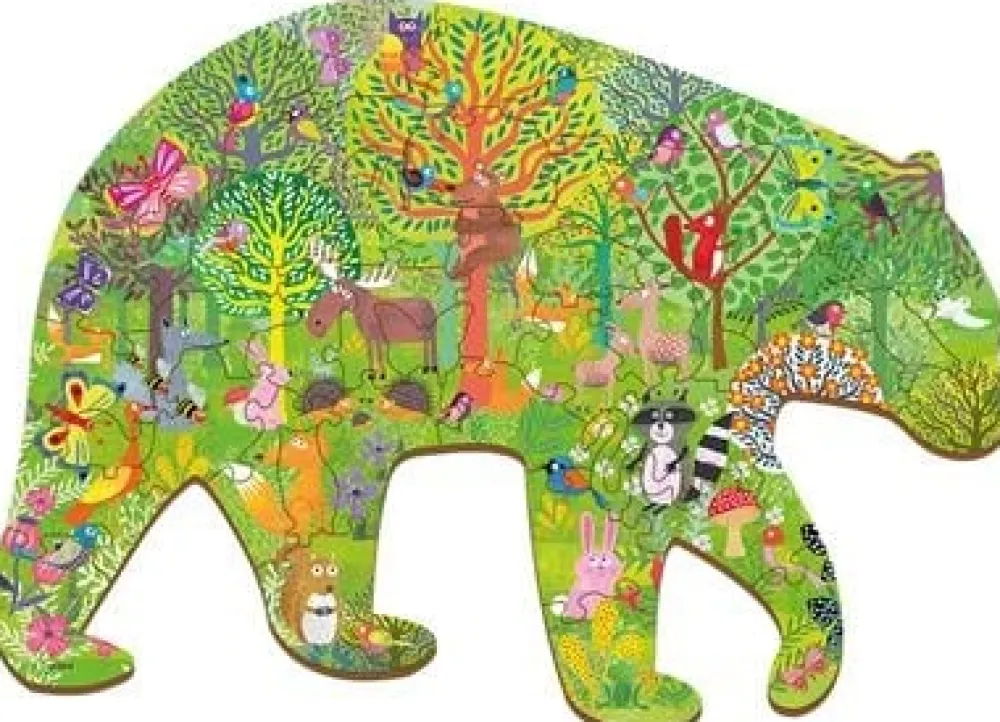 Woody Houten Puzzel Speelset Bos