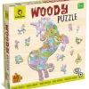 Woody Houten Puzzel Speelset Unicorn