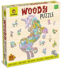 Woody Houten Puzzel Speelset Unicorn
