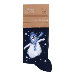 Wrendale Designs Kerstsokken Pinquin Winter Wonderland Penguin