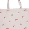 Wrendale Designs Opvouwbare Boodschappentas Roodborstje The Jolly Robin