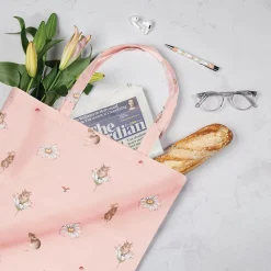 Wrendale Designs Opvouwbare Boodschappentas Muis Oops a Daisy