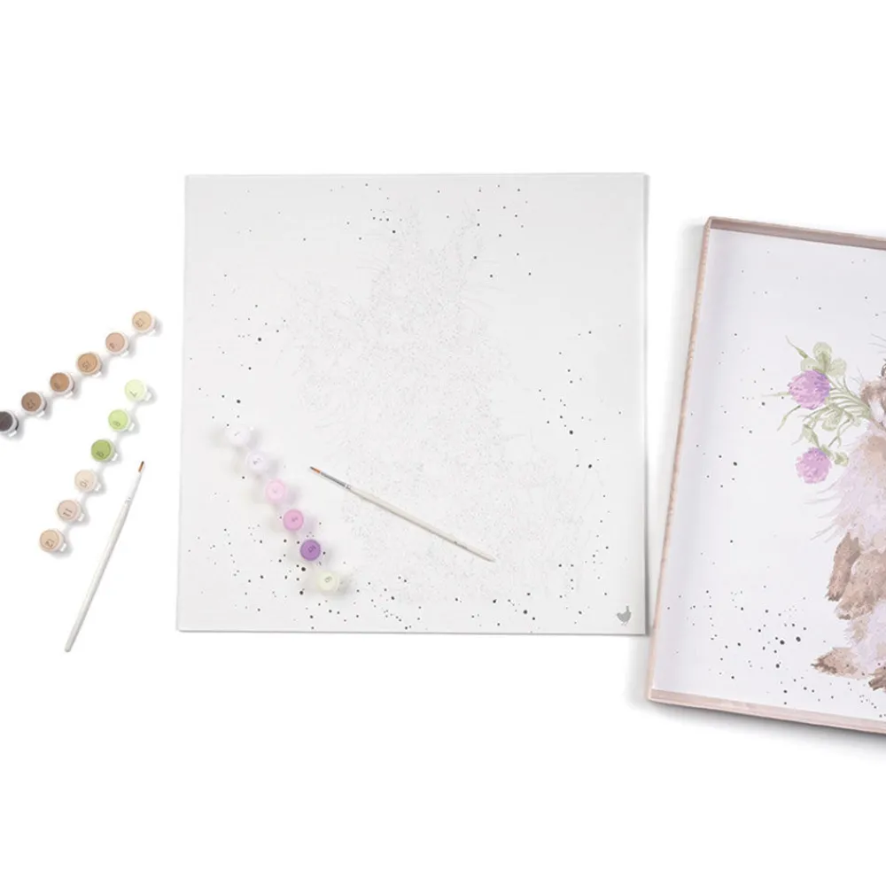 Wrendale Designs Paint by Numbers - Head Clover Heels (Rabbit)