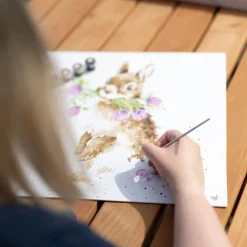 Wrendale Designs Paint by Numbers - Head Clover Heels (Rabbit)