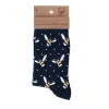 Wrendale Designs Sokken - Bee Sock - Busy Bee - NAVY