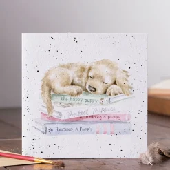 Wrendale Designs Wenskaart It's a Pup's Life