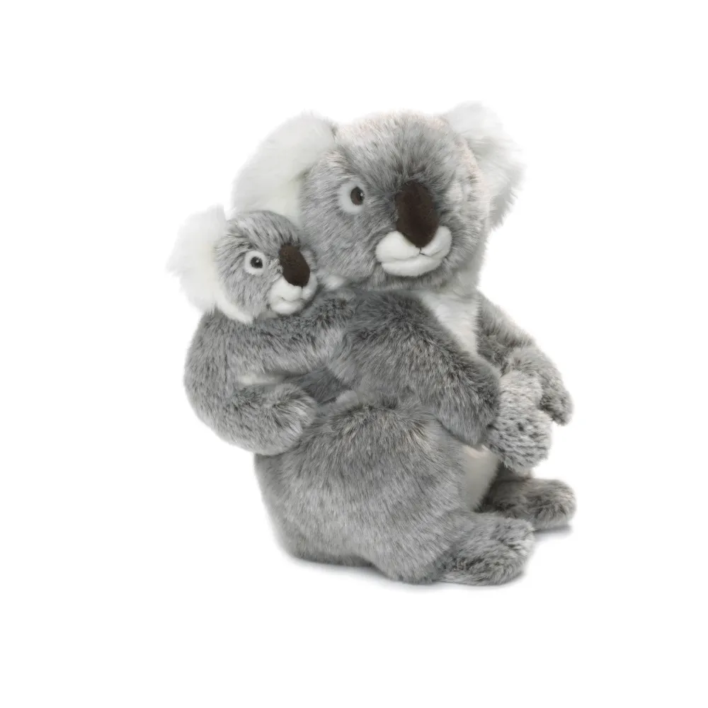 WWF Knuffel Koala Moeder en Kind 28 cm