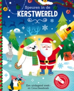 De Lantaarn Zaklampboek Speuren in de kerstwereld