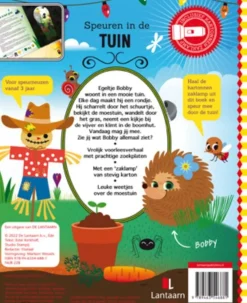 De Lantaarn Zaklampboek Speuren in de tuin