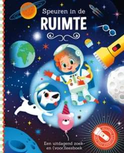 De Lantaarn Zaklampboek Speuren in de ruimte