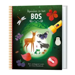 De Lantaarn Zaklampboek Speuren in het bos