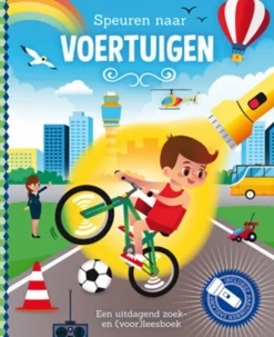 De Lantaarn Zaklampboek Speuren naar voertuigen