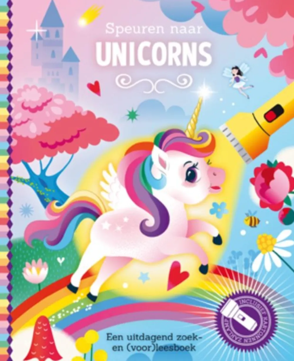 De Lantaarn Zaklampboek Speuren naar unicorns