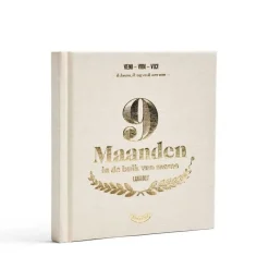 Houtendiershop Zwangerschapsboek Invulboek 9 Maanden voor Baby en Mama